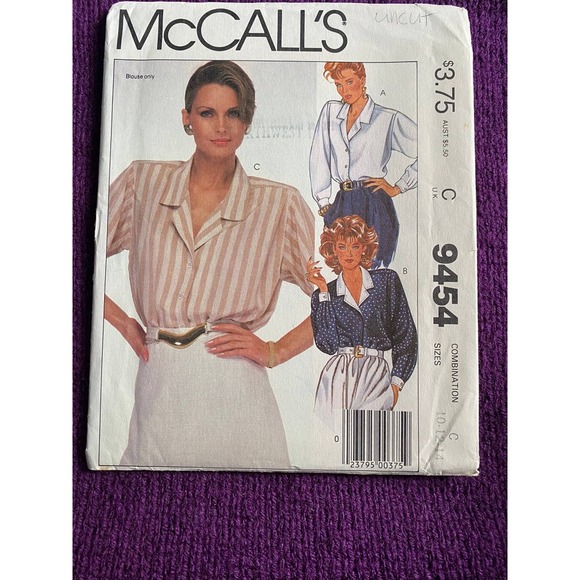 McCalls sewing pattern 9454 peasant skirt top sz 10 12 14 - Picture 1 of 5